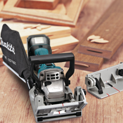 Makita DPJ180 - Flachdübelfräse - schnurlos - 100 mm, Ansicht 4
