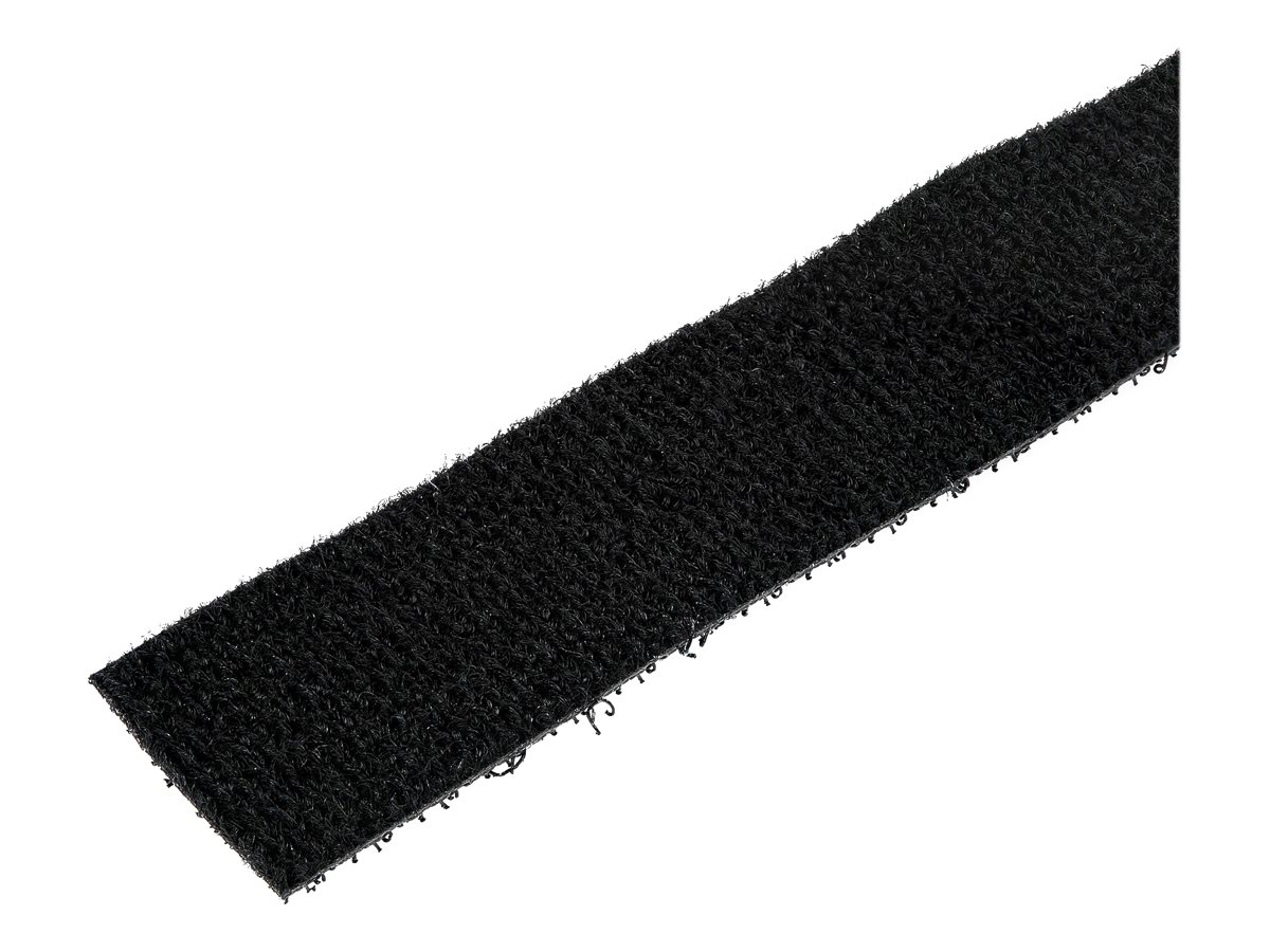 StarTech.com Klettverschluss 15m Rolle - Schwarz