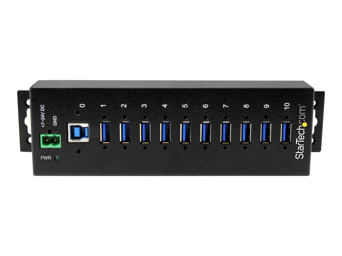 StarTech.com 10 Port Industrieller USB 3.0 Hub, Ansicht 3