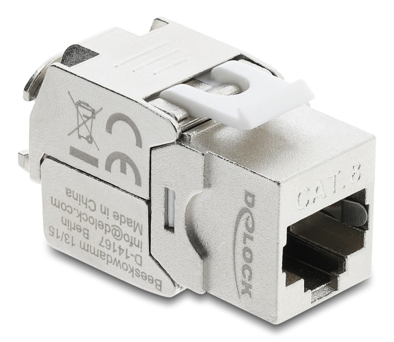 Delock Modulare Eingabe - werkzeugfrei - CAT 8.1, Ansicht 3