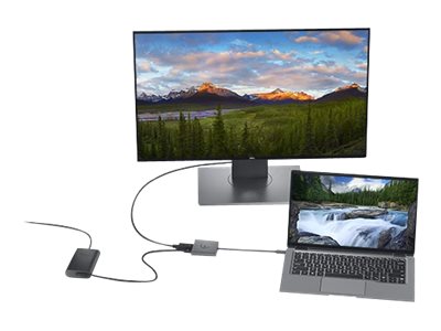 Dell Adapter USB-C to HDMI/DP with Power Pass-Through - Adapter - Digital/Daten, Ansicht 2