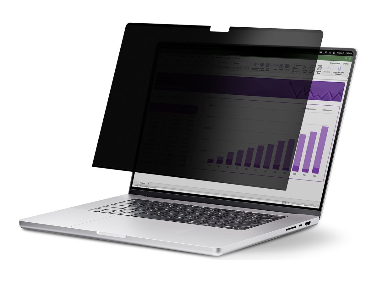StarTech.com 15" MacBook Air 2023/24 Laptop Blickschutzfilter, Magnetisch - Blickschutzfilter für Notebook - abnehmbar - magnetisch - 38.1 cm (15")