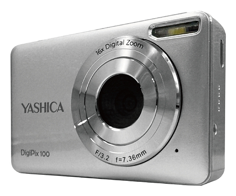 Yashica Fotokamera DigiPix 100 Silber - Digitalkamera - 44 MP, Ansicht 3
