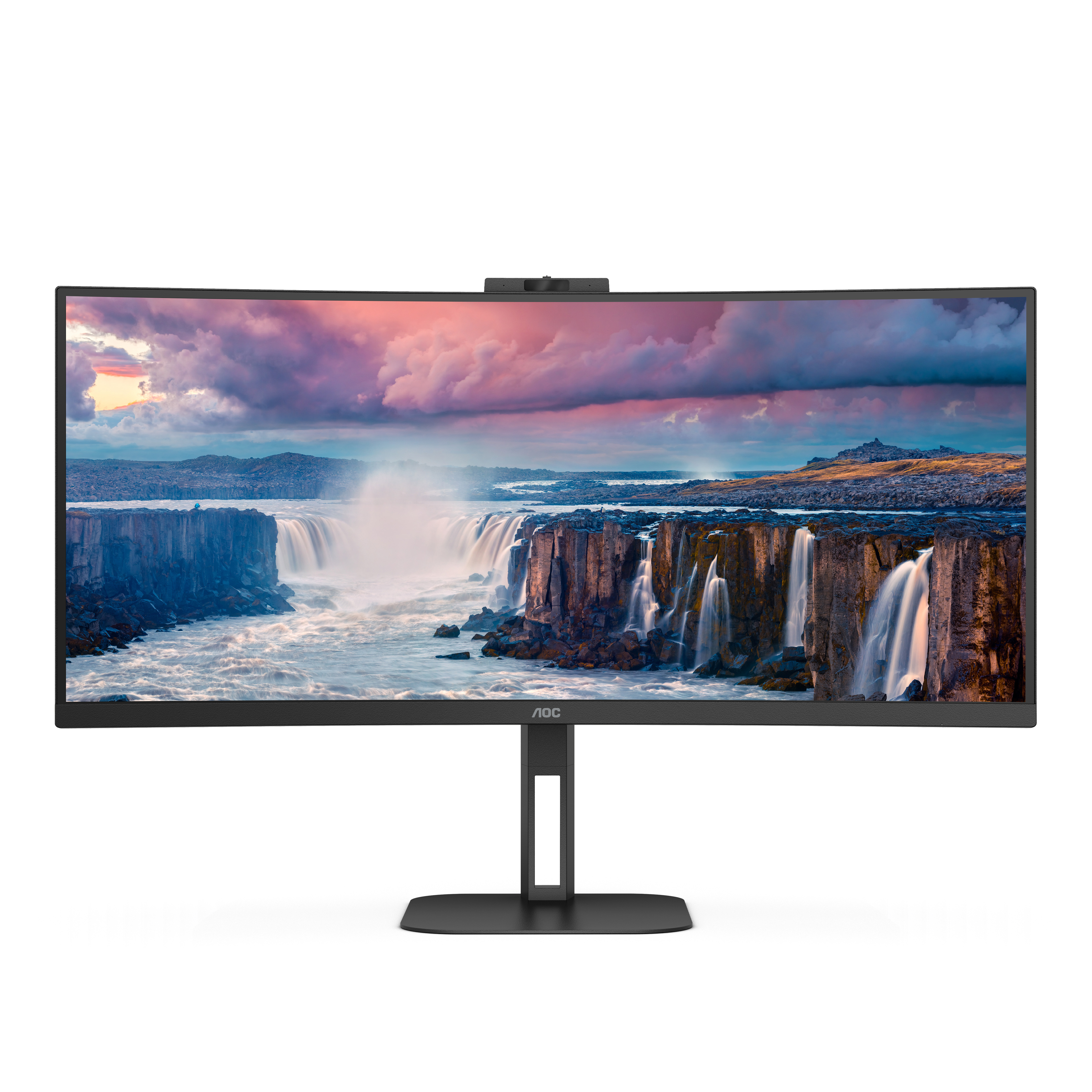 AOC Value-line CU34V5CW/BK - V5 series - LED-Monitor - gebogen - 86.4 cm (34), Ansicht 2