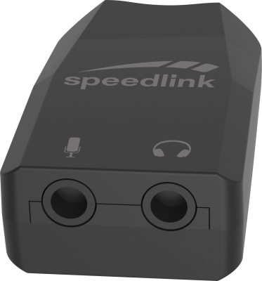 SPEEDLINK VIGO USB-C Soundkarte schwarz - Soundkarte, Ansicht 4