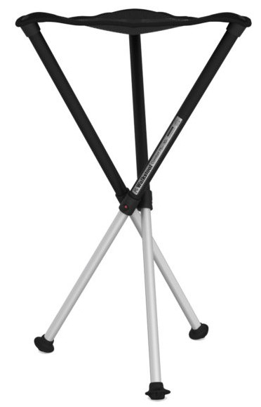Walkstool Comfort 75 XXL - 250 kg - Campinghocker - 3 Bein(e) - Faltbar - 930 g - Schwarz, Ansicht 4