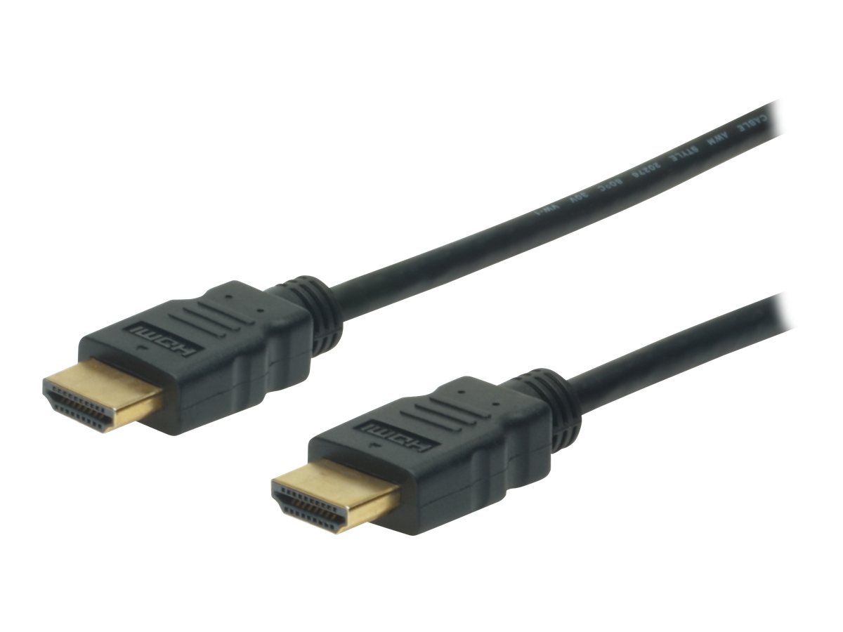 DIGITUS ASSMANN - HDMI-Kabel mit Ethernet - HDMI männlich