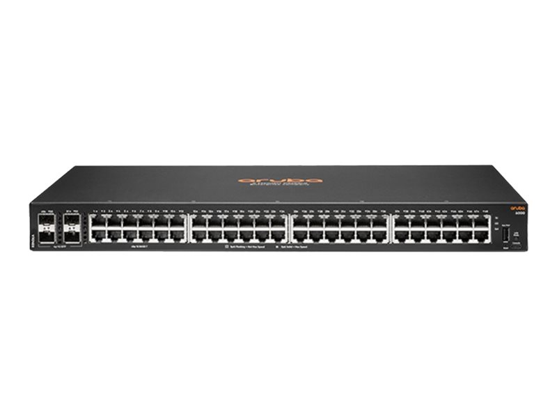 HPE Aruba 6000 48G 4SFP Switch - Switch - L3