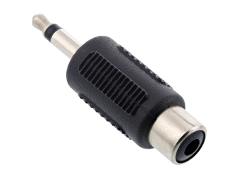 InLine Audio Adapter - 35mm Klinke Stecker an 1x Cinch Buchse - Mono