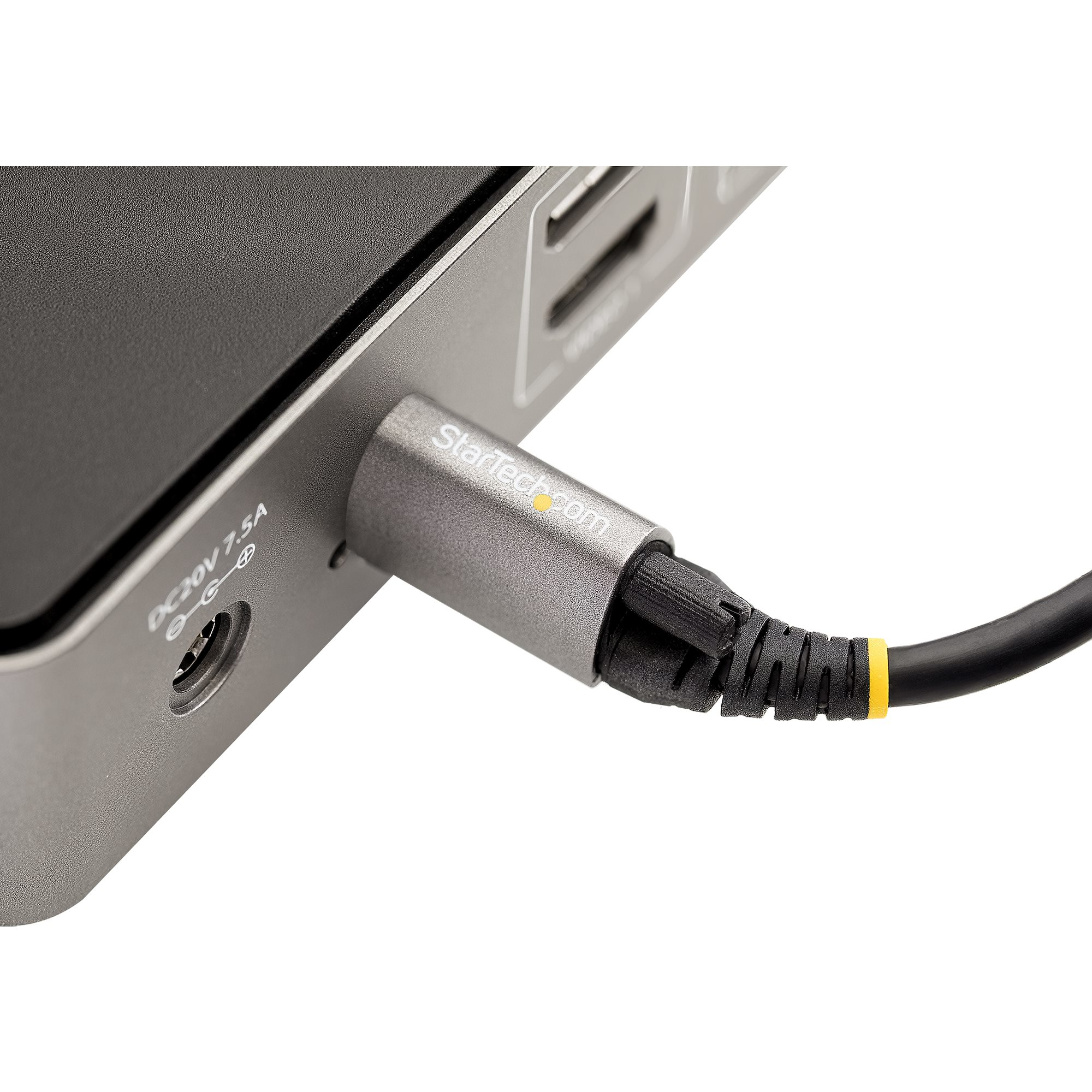 StarTech.com 50cm USB-C Kabel mit Oberseite Schraubensicherung 10Gbit/s - USB 3.1/3.2 Gen 2 Typ-C Kabel - 100W (5A), Ansicht 2