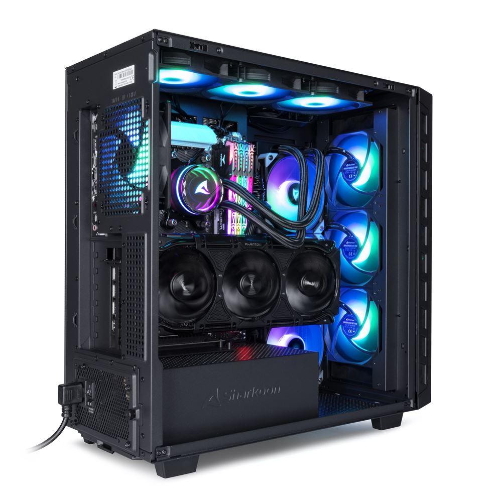 Sharkoon REBEL C80M RGB - Gehäuse, Ansicht 4