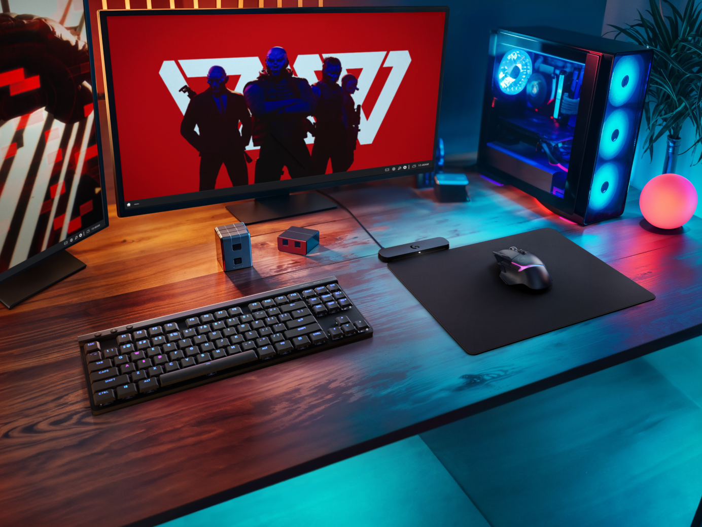 Logitech G POWERPLAY 2 - Mausunterlage mit induktiver Ladematte, Ansicht 2