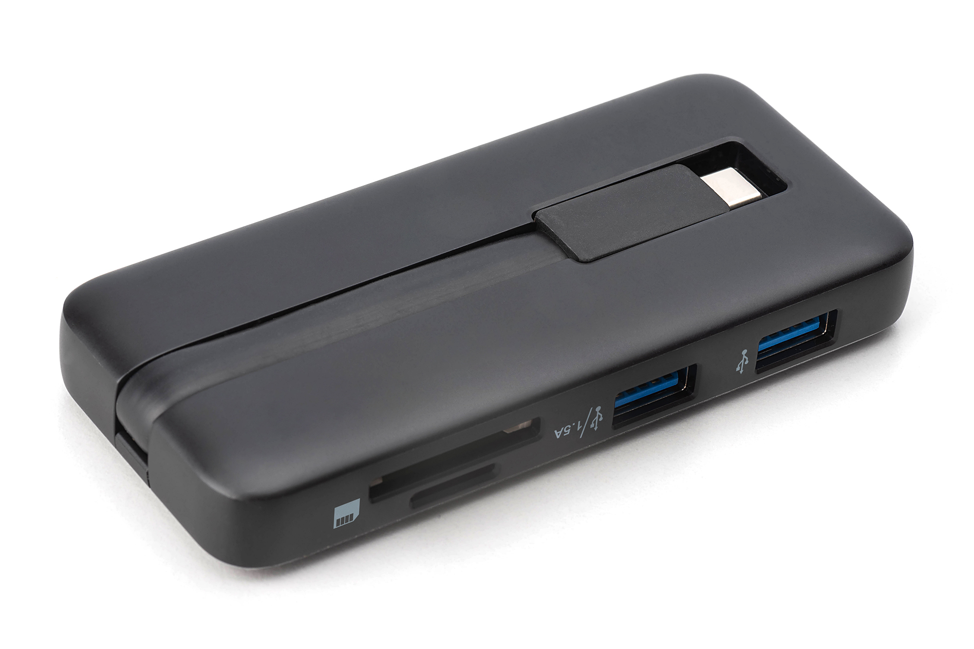 DIGITUS USB-C Travel Docking Station 7-Port HDMI USB RJ45, Ansicht 3