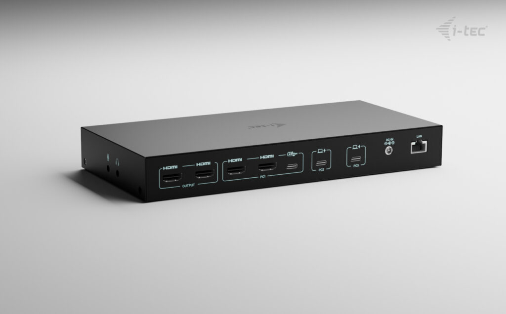 i-tec Dockingstation - USB-C / USB4 / Thunderbolt 3 / Thunderbolt 4 / Thunderbolt 5, Ansicht 2