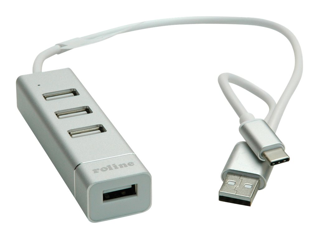 ROLINE USB 2.0 Notebook Hub - Hub - 4 x USB 2.0, Ansicht 3