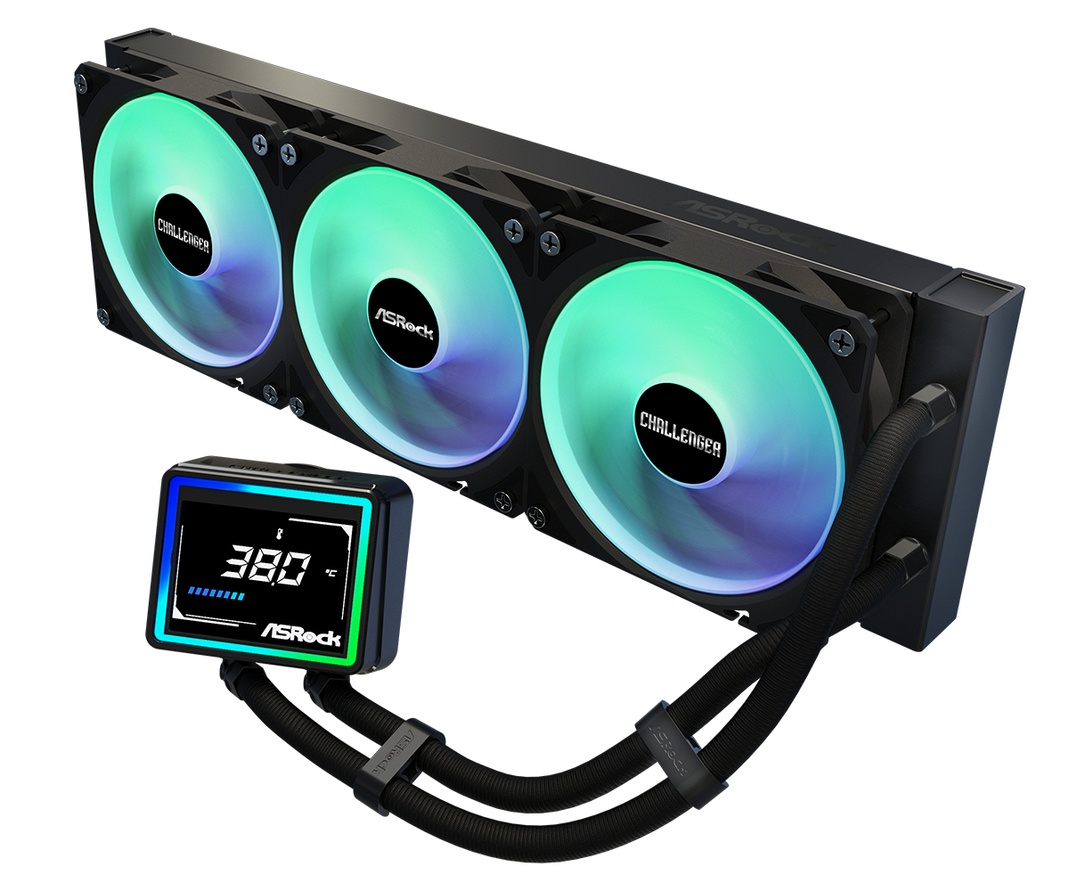 ASRock CPC Challenger 360 Digital ARGB Black, Ansicht 2