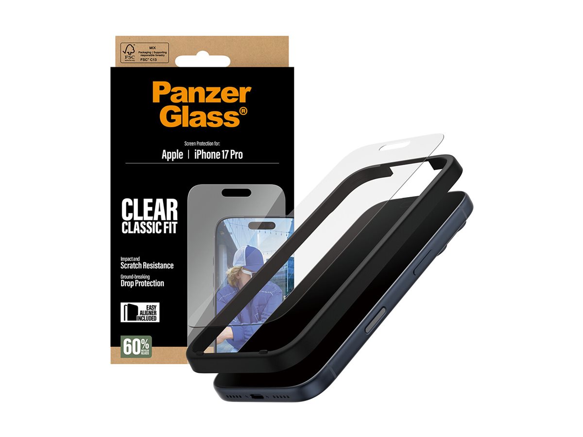 PanzerGlass Bildschirmschutz für Handy - Klassische Passform mit EasyAligner, Ansicht 2
