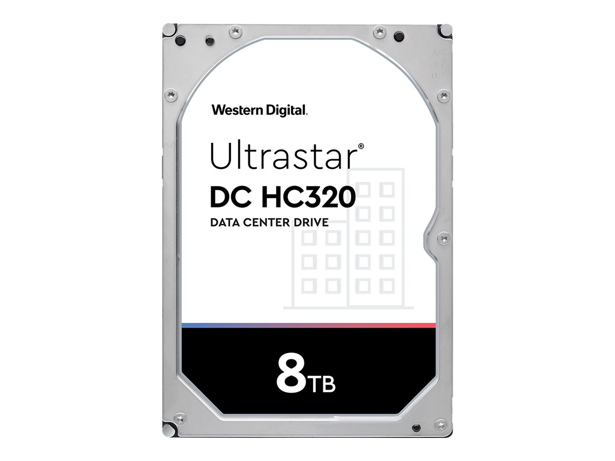 WD Ultrastar DC HC320 HUS728T8TALE6L4 - Festplatte - 8 TB - intern - 3.5" (8.9 cm)