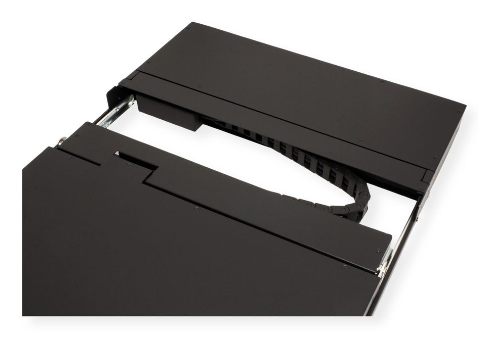 VALUE KVM-Konsole mit KVM-Switch - 8 Anschlüsse - USB - Großbritannien - 48 cm (19), Ansicht 4