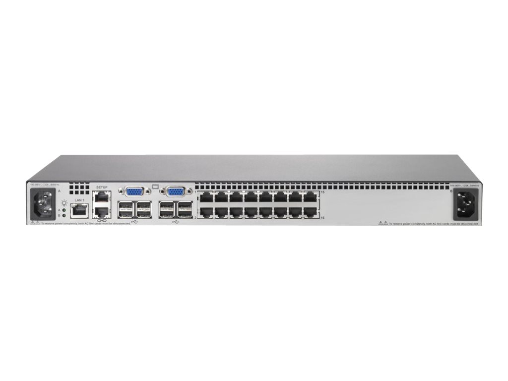 HPE Server Console G2 Switch with Virtual Media and CAC 0x2x16, Ansicht 3