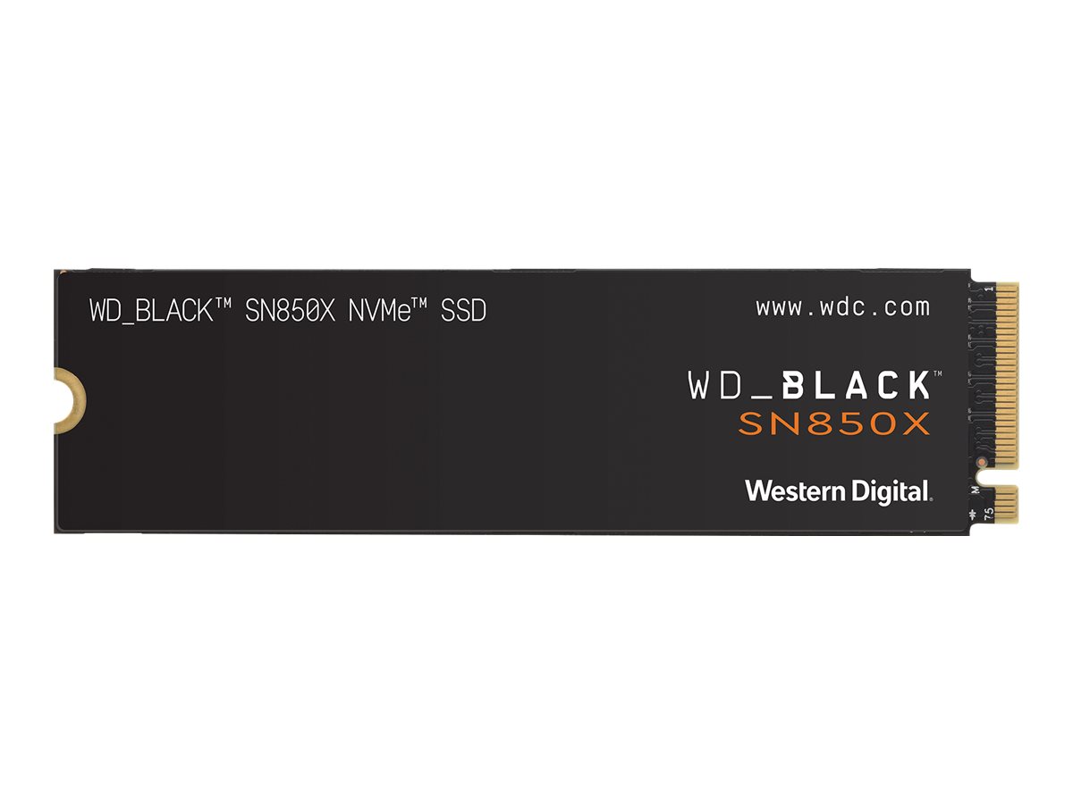 WD WD_BLACK SN850X NVMe SSD WDS100T2X0E - SSD - 1 TB - intern - M.2 2280 - PCIe 4.0 x4 (NVMe), Ansicht 2