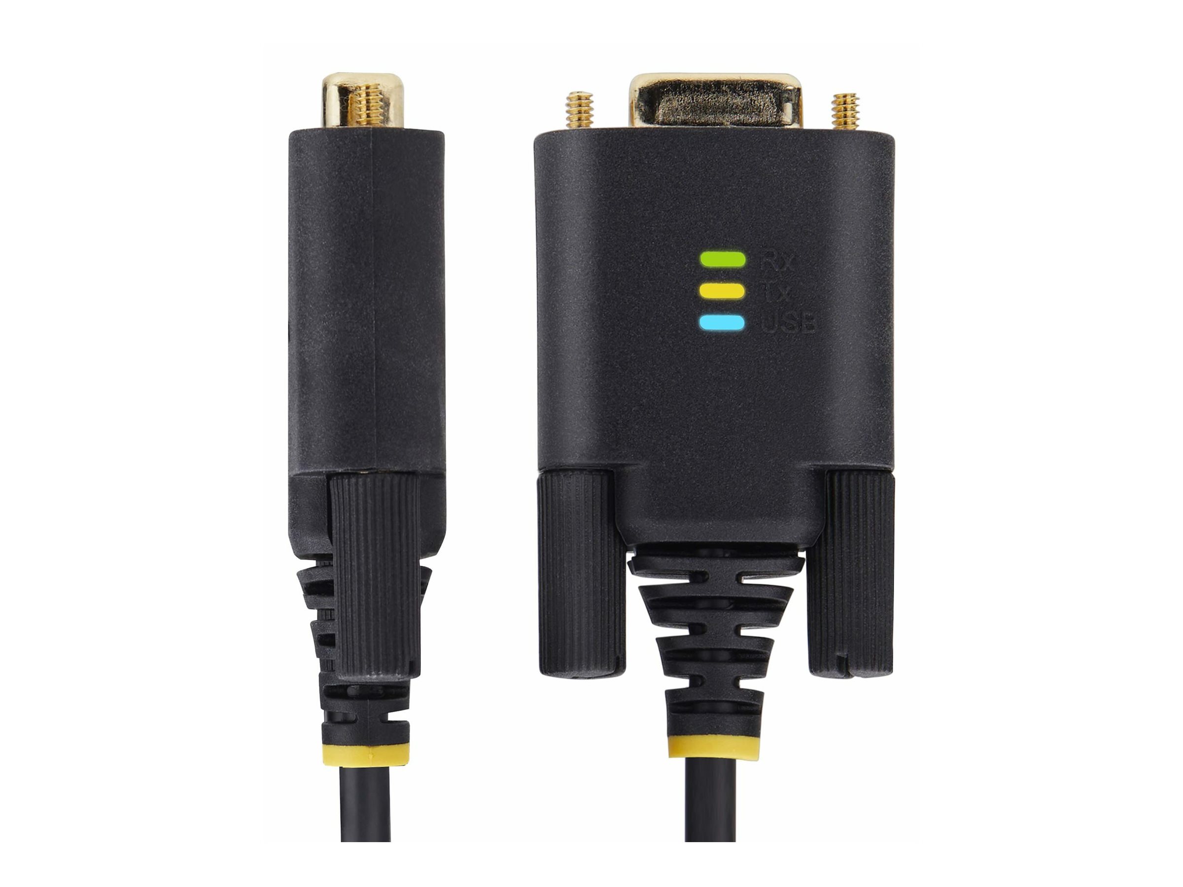 StarTech.com 6.6ft/2m USB to Null Modem Serial Adapter Cable, FTDI, RS232 - Kabel USB / seriell - USB (M), Ansicht 2