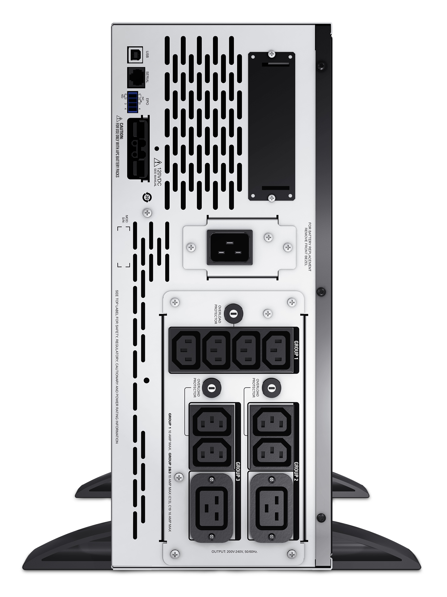 APC Smart-UPS X 2200 Rack/Tower LCD - USV (in Rack montierbar/extern), Ansicht 3