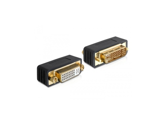 Delock DVI-Adapter - DVI-I (M) zu DVI-I (W)