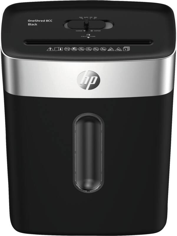 HP Aktenvernichter OneShred 8CC Black, Ansicht 3
