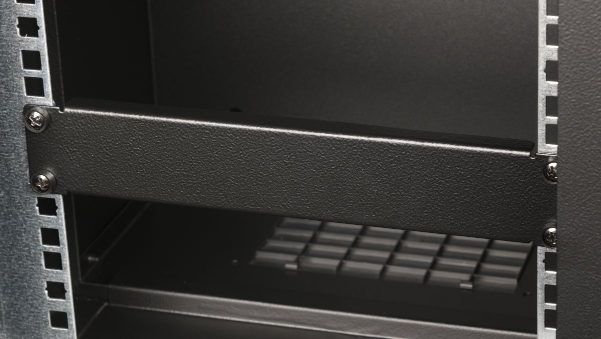 Equip Blankpanel 10 1U schwarz, Ansicht 2