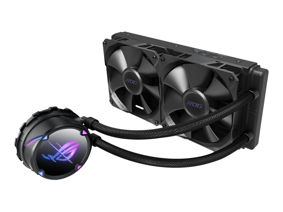 ASUS ROG STRIX LC II 240 - Prozessor-Flüssigkeitskühlsystem - Kühlergröße: 240 mm - (für: LGA1156, LGA1155, LGA2011, LGA1150, LGA2011-3, LGA1151, AM4, LGA2066, TR4, LGA1200, LGA1152, LGA1700)