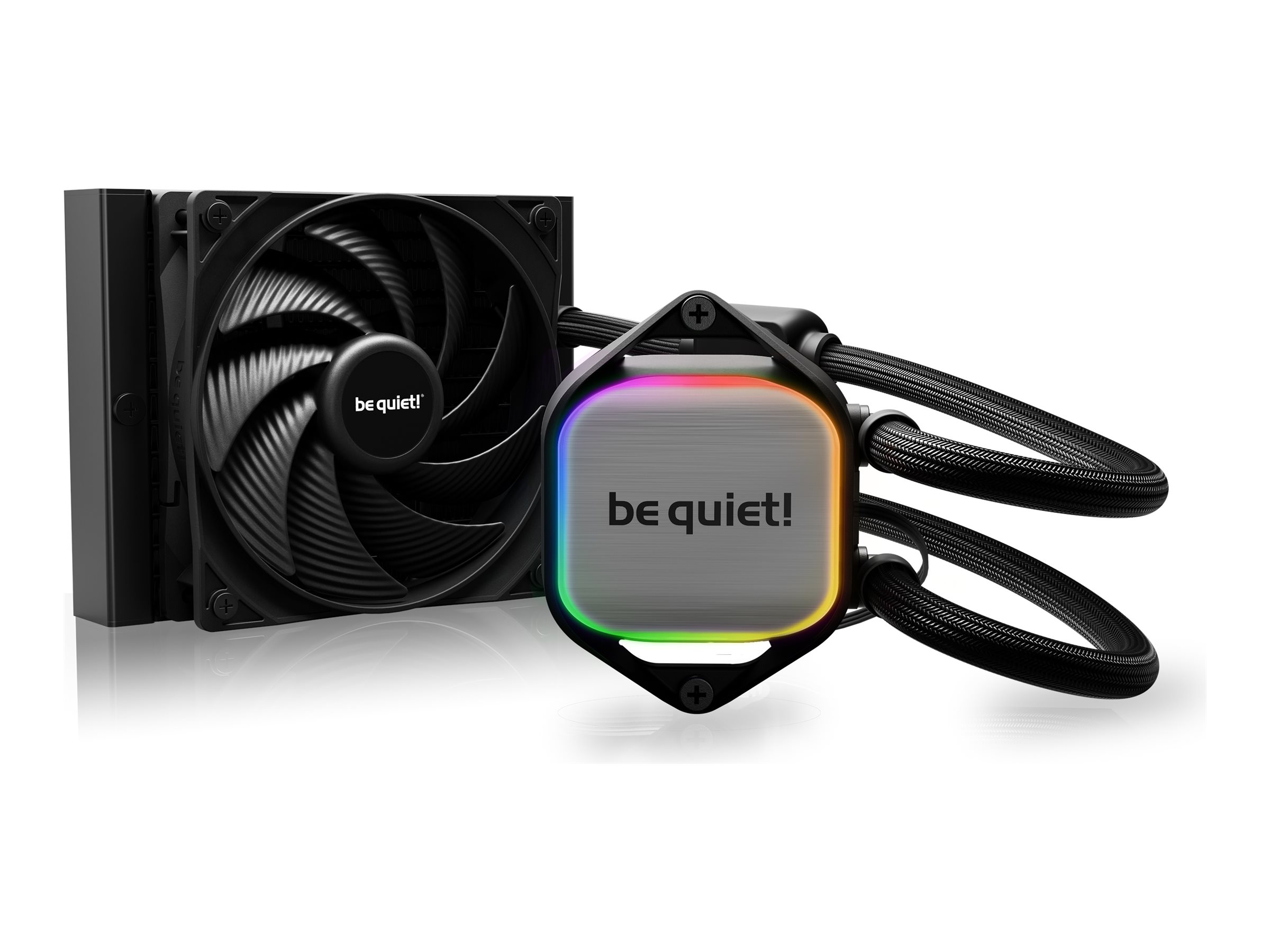 Be Quiet! Pure Loop 2 - Prozessor-Flüssigkeitskühlsystem - Kühlergröße: 120 mm - (für: LGA1155, LGA1150, LGA1151, AM4, L