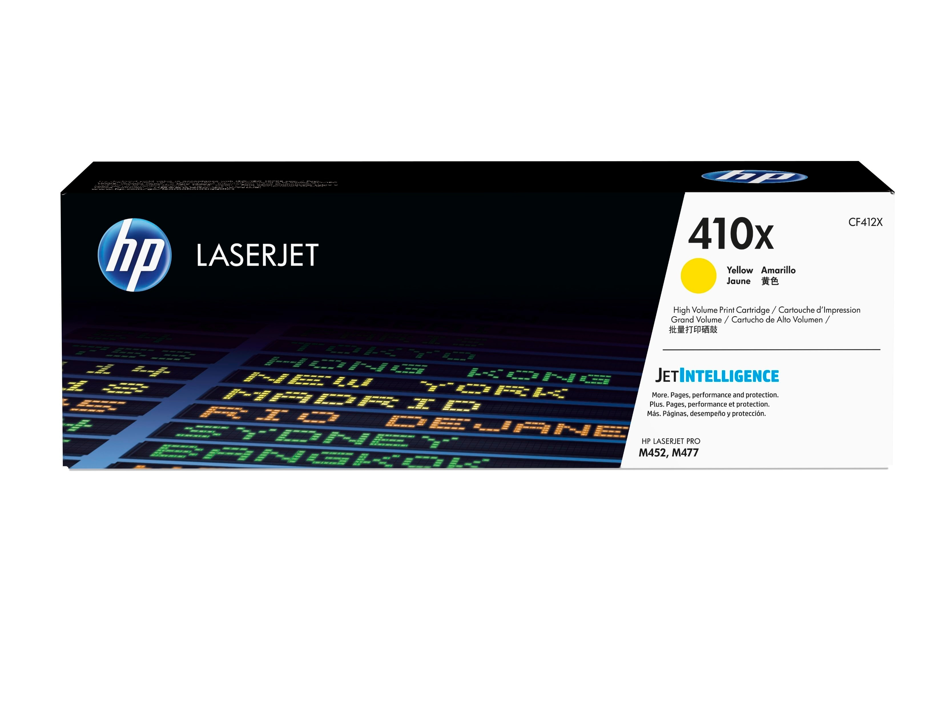 HP Original 410X Gelb LaserJet Tonerkartusche mit hoher Reichweite, 5000 Seiten, Gelb, 1 Stück(e)