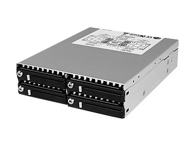 RaidSonic ICY-Box Backplane IcyBox 4x2,5 Zoll SATA/SAS HDD/SSD -> 5,25 Zoll Schacht si retail
