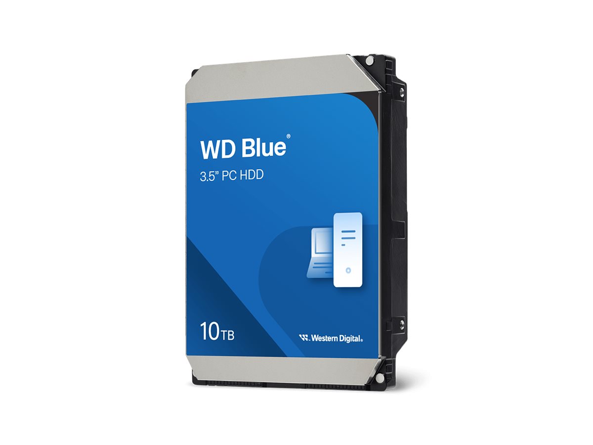 WD Blue - Festplatte - 10 TB - intern - 3.5 (8.9 cm)
