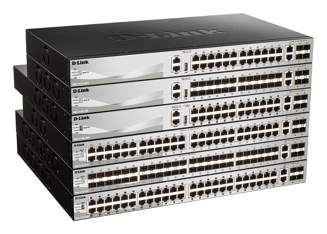 D-Link DGS 3130-54PS - Switch - L3 Lite - managed - 48 x 10/100/1000 (PoE), Ansicht 2