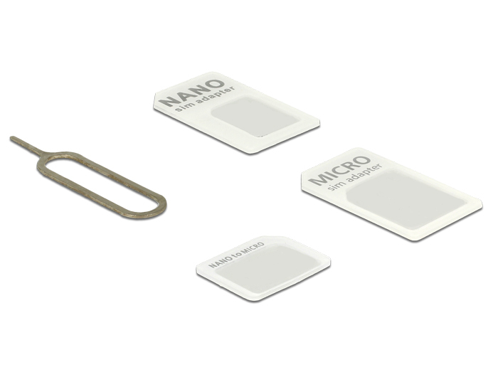 Delock Adapterkit für SIM-Karte für Handy, Ansicht 4