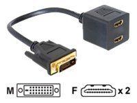 Delock Videokabel - HDMI (W) zu DVI-D (M)