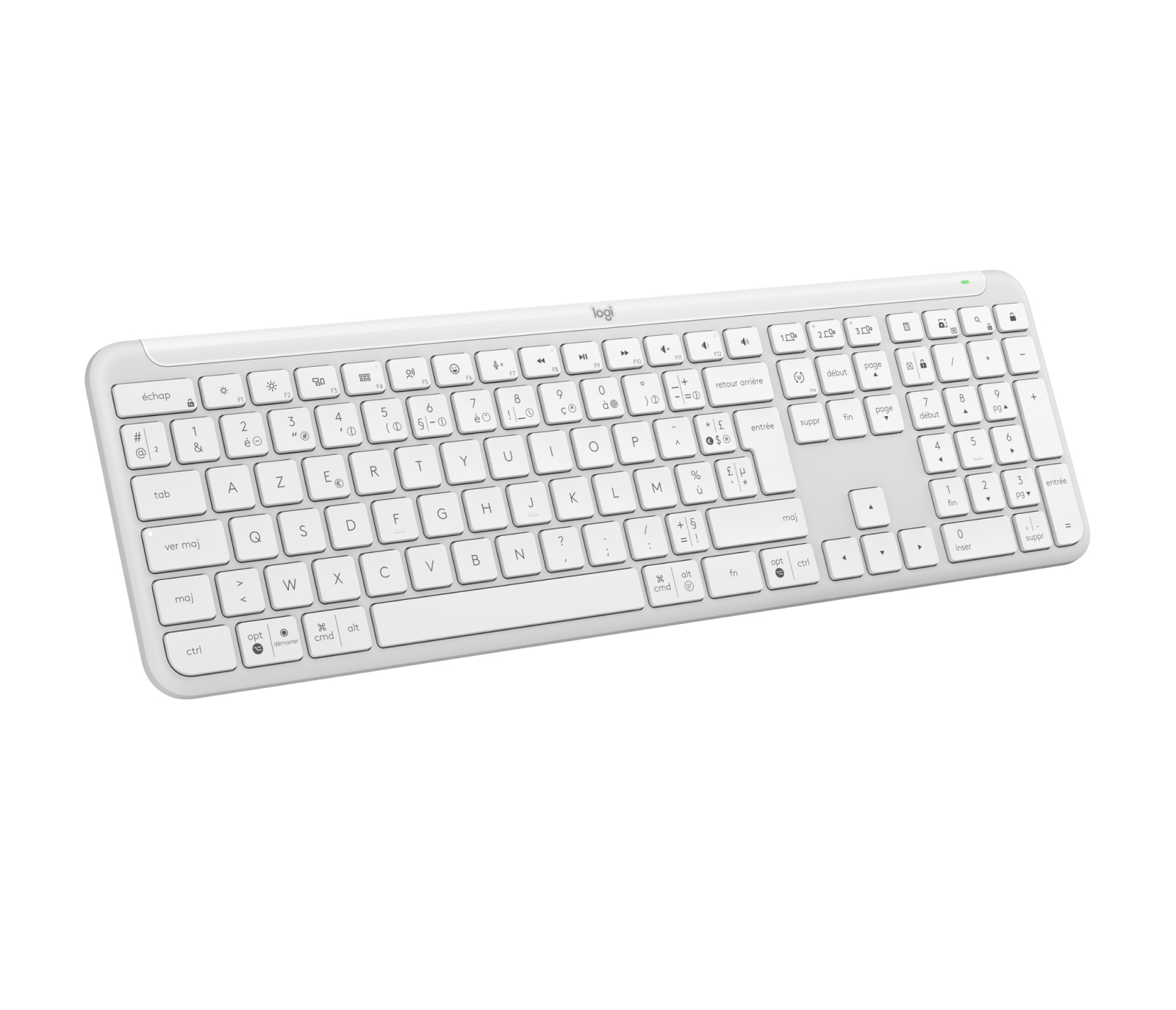 Logitech Signature Slim K950 - Tastatur - 100% - TL: Französisch, AZERTY, Ansicht 4