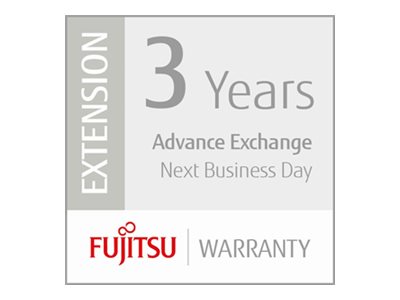 Fujitsu 3 Jahre Garantieverlängerung: Austauschservice - Nächster Arbeitstag Desktop Scanner