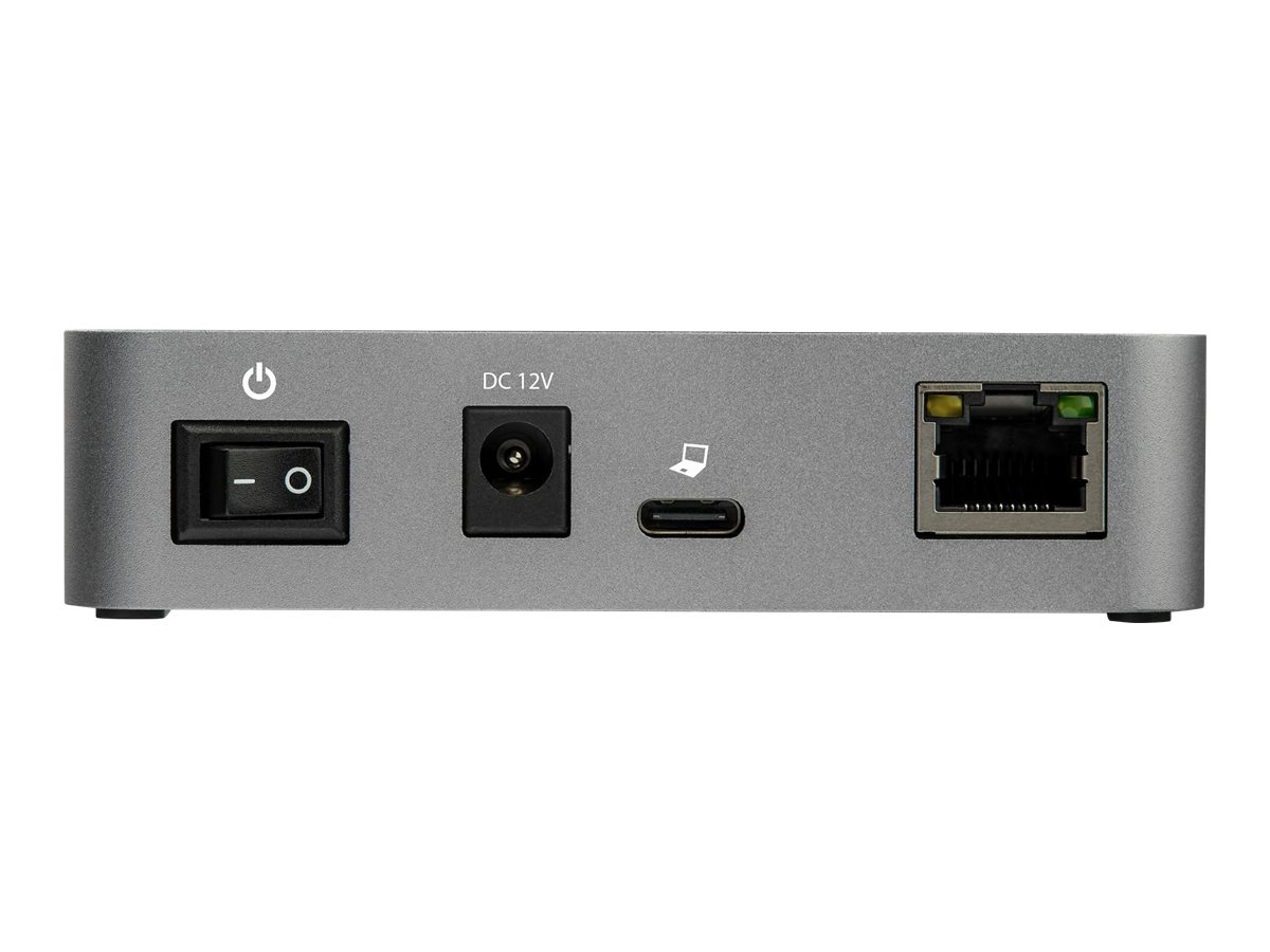 StarTech.com HB31C2A1CGS 3-Port-USB-C-Hub (LAN-Hub, 10 Gbit/s, 2x USB-A und 1x USB-C, 1m Hostkabel, Ansicht 3