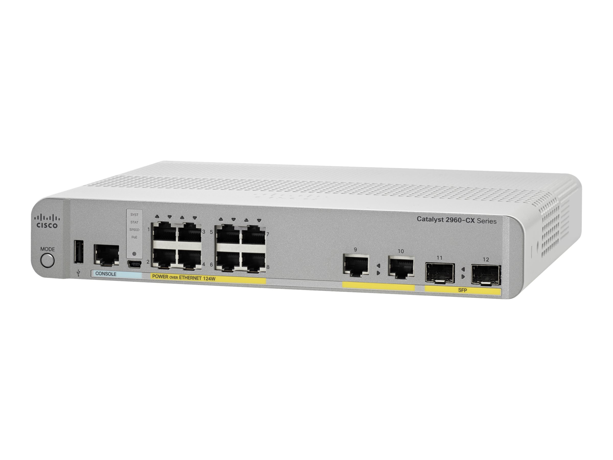Cisco Catalyst 2960-CX Switch 8 GE PoE LAN Base (WS-C2960CX-8PC-L)