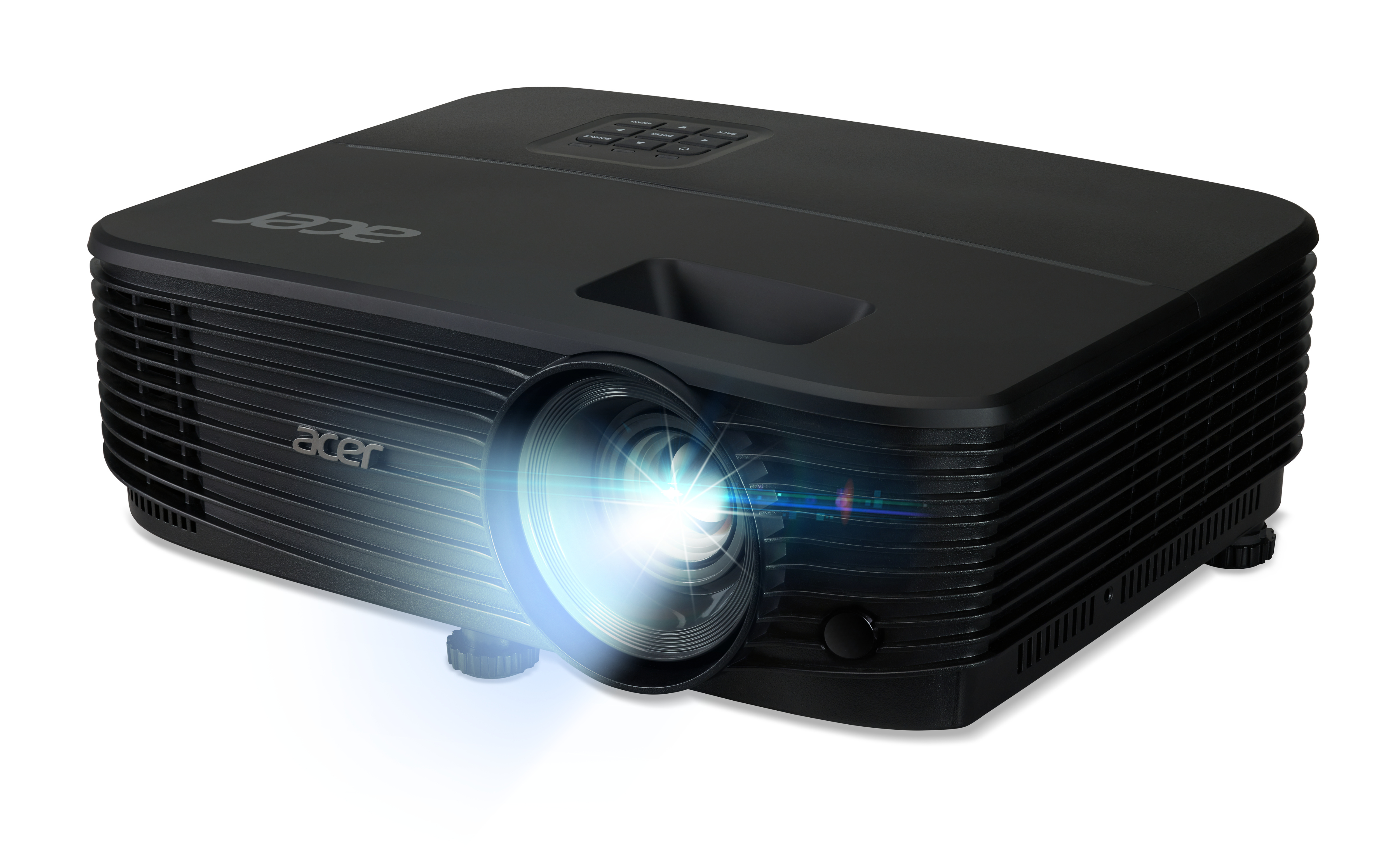 Acer X1329 - DLP-Projektor - tragbar - 3D - 4800 lm - WXGA (1280 x 800), Ansicht 4
