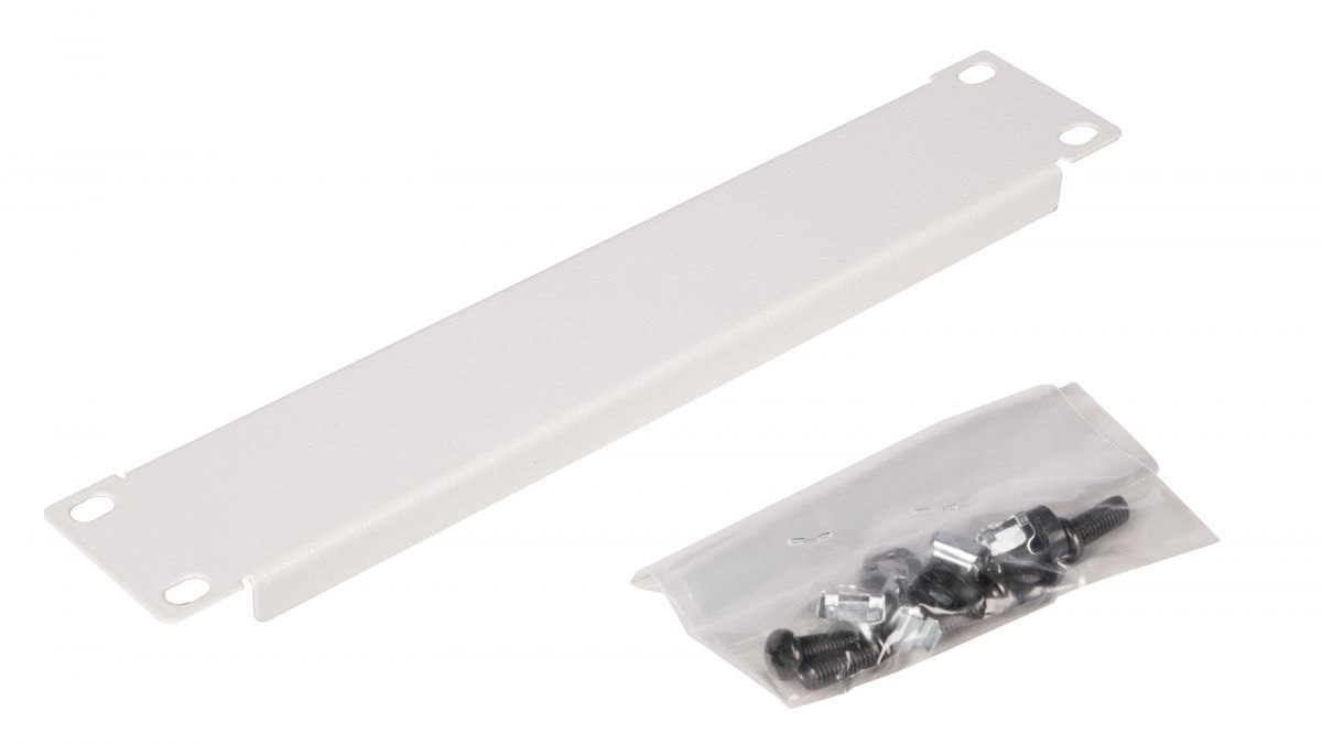 Equip Blankpanel 10 1U grau, Ansicht 3