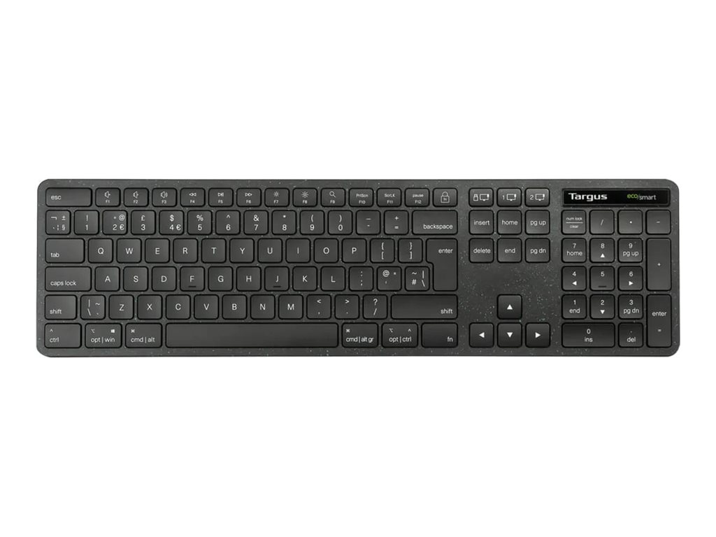Targus EcoSmart - Tastatur - full size - antimicrobial