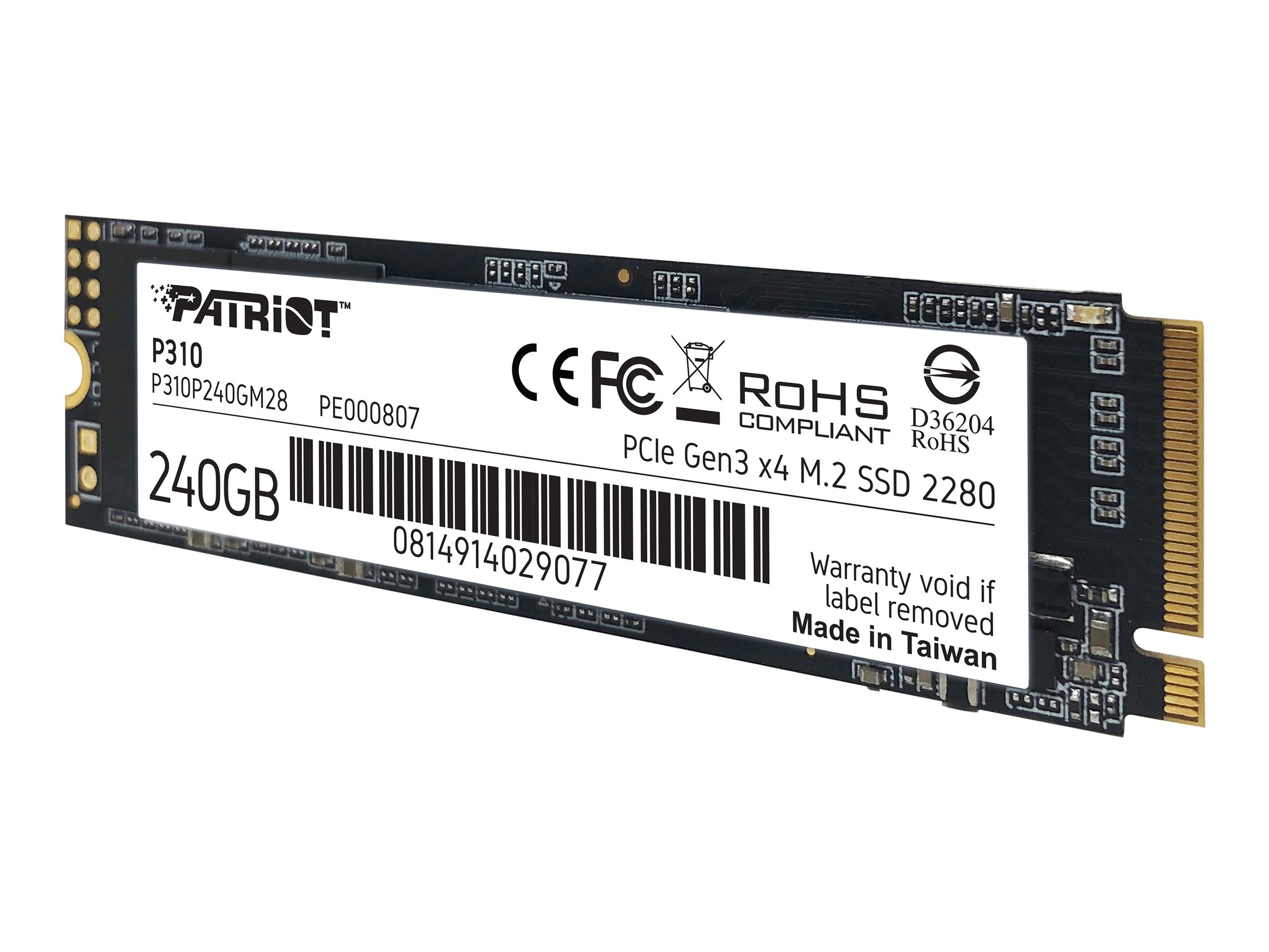 Patriot SSD P310 M.2 2280 240GB