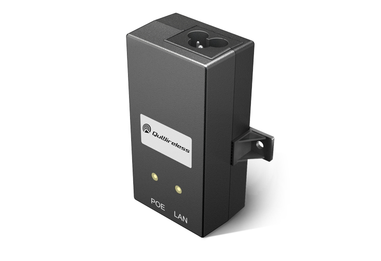 QuWireless QuPSU P248E - PoE-Adapter - Drinnen - 100-240 V - 50/60 Hz - 19,2 W - 24 V, Ansicht 2