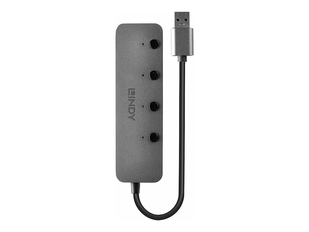 Lindy Hub - 4 x SuperSpeed USB 3.0 - Desktop, Ansicht 4