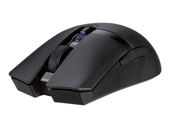 ASUS TUF Gaming M4 - Maus - rechts- und linkshändig - 6 Tasten - kabellos - 2.4 GHz Bluetooth 5.1 - kabelloser Empfänger (USB)