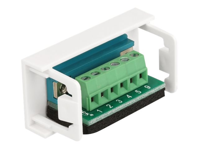 Delock Easy 45 - Einrastmodul - 9-poliger D-Sub (Stecker)